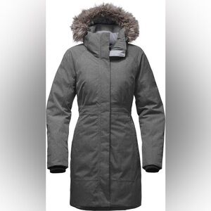North face women’s size small jacket grey